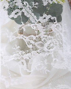 Nappe de <span class=keywords><strong>table</strong></span> Vintage en dentelle blanche, linge de soie à motif Floral, pour fête de mariage, 60x121 pouces - Product Image 4