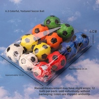 Premium 63mm PU-Schaum Fußball-Set Weicher Quetschbarer Fußball Spielzeug für Kinder Sport-Partys Geschenke Großpackung JK Marke Individuelles Logo