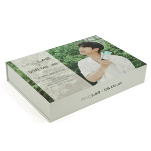 Ensemble de soins de la peau pour hommes de luxe personnalisé Boîte d'emballage avec insert en EVA monté avec velours - Product Image 6