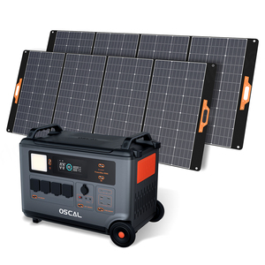 Station d'alimentation portable Oscal Power 6000 + Panneaux solaires PM400 Pro, contrôle intelligent par application, livraison gratuite de la station d'alimentation Oscal, 57600 kWh - Product Image 3