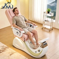Chaise de Pédicure Professionnelle avec Spa pour les Pieds et Massage Intégré, Idéale pour Salons de Manucure et Pédicure (avec Plomberie)
