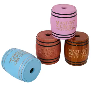 工厂FSC & BSCI OEM木桶罐式茶叶粉咖啡豆杂物储物桶