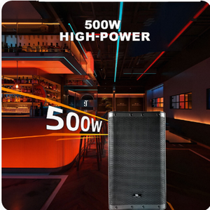 Enceinte active en plastique DSP BSX 15A de 15 pouces, 2000W de puissance de crête, 131dB SPL, pour bars, scènes, événements scolaires, location, vente en gros - Product Image 4