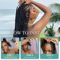 Vente en gros de cheveux humains ondulés et humides pour le tressage sans trame blond miel vague profonde cheveux humains bruts Boho extension de cheveux pour tressage
