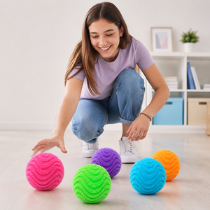 Vente en gros de balles sensorielles pointues roses personnalisées avec logo, <span class=keywords><strong>jouet</strong></span> anti-stress pour enfants et adultes, avec boîte de couleur personnalisée - Product Image 6