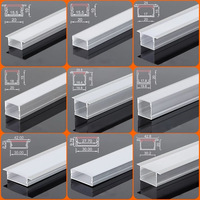 Profilé LED pour Bande Lumineuse Encastrée 3500K, Gorge Dissimulée en Alliage d'Aluminium, Bande Lumineuse LED en U