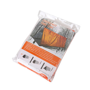 Manta de Emergencia de Supervivencia Naranja, Reflectante de Aluminio, Impermeable, Equipo de Supervivencia para Exteriores - Product Image 4