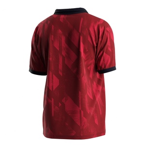 Maillot de football léger en polyester, anti-odeur, séchage rapide, évacuation de l'humidité, coupe athlétique ergonomique pour le jour du match - Product Image 3