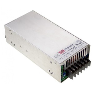 Fuente de Alimentación Industrial Mean Well Hrp-600N-24 de 600W y 24V con Salida Única y Enfriamiento por Convección Natural - Product Image 1