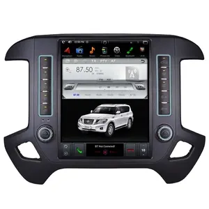 12.1'' Android 9.0 PX6 Vertical screen 4+64G Car Multimedia Player Auto Gps radio For GMC Sierra Chevrolet Silverado 2014-2019