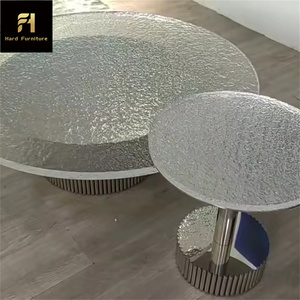 Italiaanse design salontafel, Scandinavisch minimalisme, ronde, in elkaar te schuiven, multifunctionele salontafel voor de woonkamer - Product Image 5