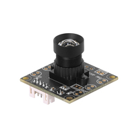 Módulo de cámara USB 1MP H62 3,6mm 60 grados enfoque fijo sin distorsión 32*32mm Control Industrial PCBA Sensor de imagen y Sensor