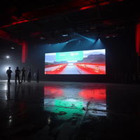 Pantalla LED HD a prueba de agua P2.6 P2.9 P3.91 LED Wall LED Video Wall Alquiler Etapa Pantalla LED Interior Exterior Pantalla LED