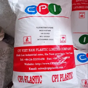 Virgin HDPE LDPE LLDPE Granules, Polyethylene raw material + PE Filler masterbatch coated CACO3 - The Good Choice to save cost