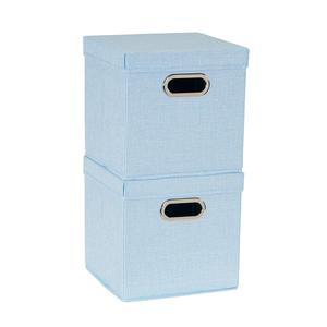 2020 nuevo cubo plegable ahorra espacio de almacenamiento plegables caja con tapa y manejar los bienes domésticos para la casa - Product Image 3