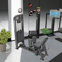 Appareil de musculation professionnel pour salle de sport, machine à force double fonction en acier à sélection par goupille pour abducteurs et adducteurs de hanche