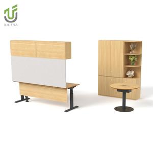 Iultra hoàn thành giải pháp công thái học thiết kế hiện đại bàn đứng với màn hình VESA gắn điện Bàn phím có khớp nối khay - Product Image 2