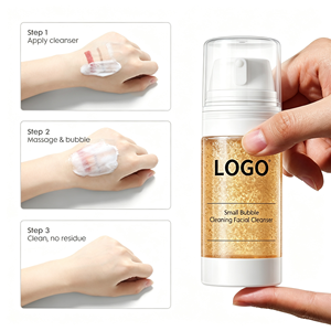 Nettoyant visage en flacon pompe, doux, hydratant, nourrissant, favorisant l'éclat de la peau, lissant la texture, lavage quotidien du visage pour le soin de la peau - Product Image 5