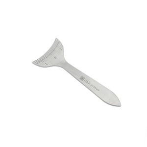 Planche de mesure des paupières Golden Bell ZY0020, couleur métallique, pour outils de chirurgie des paupières doubles - Product Image 1