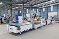 Máquina CNC de Alimentación Automática para Madera, Router CNC ATC, Máquina de Corte y Perforación para Tableros de MDF y Melamina, Máquina para Fabricación de Muebles