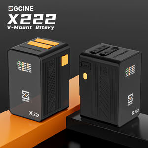 ZGCINE ZG-X222 V-Mount电池222Wh，PD3.1 140W输入/输出，带双usb-c，<span class=keywords><strong>3</strong></span>-d-tap，双DC端口，1.4in数字显示 - Product Image 5