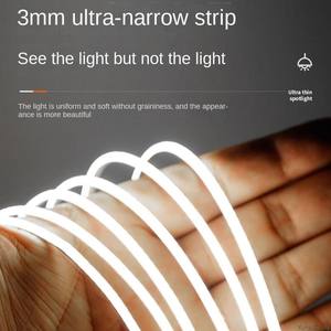 Tira de Luz LED RGB Flexible Ultrafina para Uso Residencial, Material de PC, Bajo Voltaje, IP20, Regulable, 2 Años de Garantía - Product Image 3