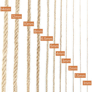 <span class=keywords><strong>Corde</strong></span> de Jute artisanale torsadée de ficelle de sisal de <span class=keywords><strong>chanvre</strong></span> naturel de haute qualité pour la décoration et l'emballage faits à la main - Product Image 5
