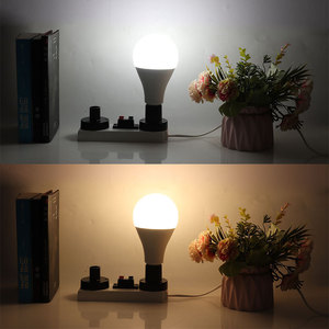 DC12-85V E27 <span class=keywords><strong>LED</strong></span> Ánh Sáng Bóng Đèn Điện Áp Thấp 3000K 4000K 6000K Nhựa Nhôm Độ Sáng Cao Cho Mỏ Than Ngầm Thuyền Đánh Cá - Product Image 2