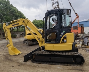 Mini-excavatrice Komatsu PC35MR d'occasion, idéale pour la rénovation urbaine et la construction résidentielle, en promotion. - Product Image 3