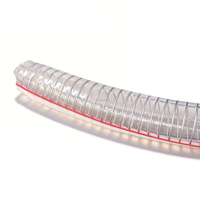 Tuyau spiralé en PVC résistant aux basses températures, longue durée de vie, 50 mm, pour aspiration, ensemble de tuyaux en PVC