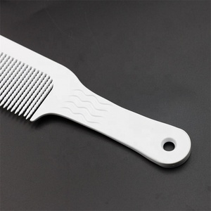 Salon Hairdressing White ABS <strong>Wide</strong> Tooth <strong>Comb</strong> Hairstyle Fine Teeth Oil Head <strong>Comb</strong> - Product Image 4