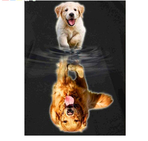Nouvelles idées de produits en gros : Kit de broderie diamantée Impressionista Crystal Full Drill Animal 5D DIY - Product Image 3