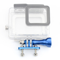 Adaptateur de fixation pour casque pour caméra d'action GoPro Hero 13 12 11, accessoire de connexion et support pour la conduite, la course, l'escalade, le ski, la parachutisme