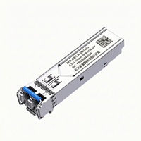 Module émetteur-récepteur optique SFP 1.25G-1310nm-10km monomode duplex avec connecteur LC 1000BASE-LX compatible avec les commutateurs Juniper et Cisco