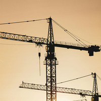 Grue à tour Hammerhead de haute qualité, 5 tonnes, 4T, 6T, longueur de bras complète avec composants de transmission et de moteur