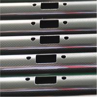 Queue de billard Cuetec avec arbre en fibre de carbone Supports PTZ personnalisés en fibre de carbone 3K Jump Break Camera Light Pole Produit en fibre de carbone
