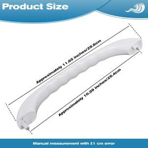 Podoy spasi putih ditingkatkan XL pegangan pintu Microwave pengganti kompatibel <span class=keywords><strong>DR</strong></span> umum elektrik JVM1330WW01 JVM1340WW02 - Product Image 3