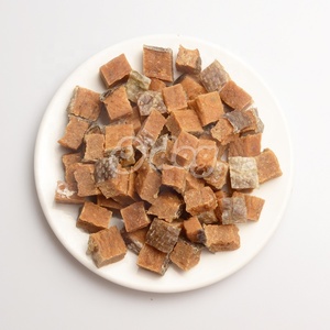 Venta al por mayor OEM de snacks nutritivos caseros para entrenamiento de mascotas: cubos de salmón, combinaciones de comidas, snacks de marisco, golosinas para perros. - Product Image 5