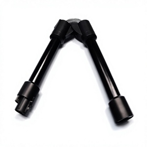 Tuyau d'aspiration noir coudé avec poignée pliable, pièces de rechange pour aspirateur domestique Arcelik Beko 8915681200 97325VY - Product Image 1