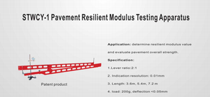 YF 포장도로 탄성률 시험 장치는 탄성률 값을 측정하고 포장도로의 전체 강도를 평가합니다. - Product Image 4