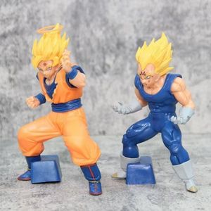 Figurines d'anime de haute qualité, faites à la main, modèle super, nouvelles, en PVC, Vegeta et <span class=keywords><strong>Goku</strong></span>, rivalisant avec les Saiyans du diable et l'Aperture - Product Image 4