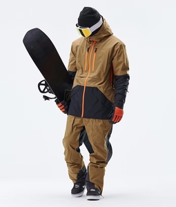 Chaqueta de Snowboard 3L para <span class=keywords><strong>Hombre</strong></span> Chaquetas de Esquí y <span class=keywords><strong>Nieve</strong></span> Impermeables de Invierno con Capucha Ropa Ligera para <span class=keywords><strong>Hombre</strong></span> - Product Image 2