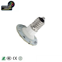 Livraison rapide IP65 E14 rond 40mm AC24V lumière LED SMD de couleur unique pour les manèges