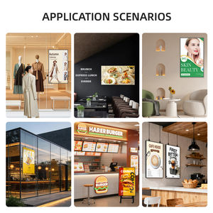 Pantalla Digital de Señalización Interior Colgante de 43 55 65 75 86 Pulgadas, Pantalla LCD de Publicidad para Ventanas y Techos, Tablero de Menú Digital Montado en la Pared, Póster Digital - Product Image 6