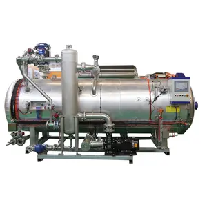 Fabriek Tin Ingeblikte Retortmachine Autoclaaf Spray Type Paddestoel Sterilisatieapparatuur