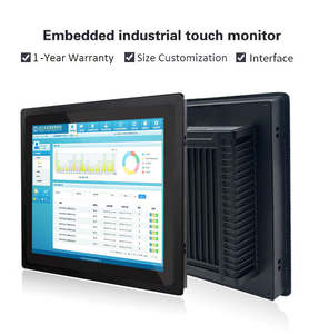 10.4 inç IPS LCD yüksek parlaklık güneş ışığı okunabilir 350cd/<span class=keywords><strong>m</strong></span> endüstriyel gö<span class=keywords><strong>m</strong></span>ülü açık çerçeve dokunmatik ekran monitör yeni - Product Image 4