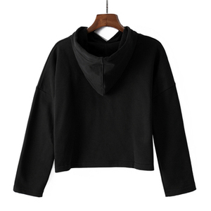 Pullover con stampa personalizzata girocollo da <span class=keywords><strong>donna</strong></span> Fitspi con righe gialle nere - Product Image 2