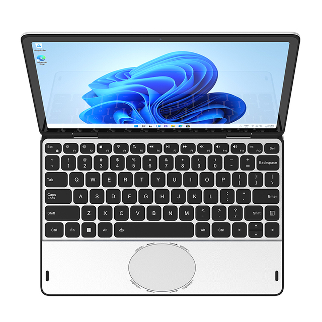 Wholesale Brand New Laptops 11 Inch Intel N100 Quad Core 1080P Backlit Keyboard Touch Handwriting Screen Yoga Business Laptop
