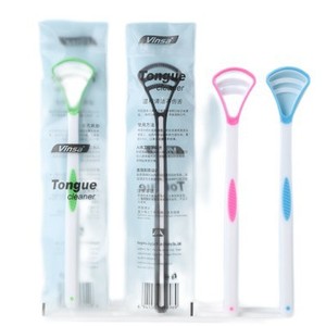ที่ขูดลิ้นพลาสติกแบบใช้ส่วนตัว รุ่น 01 ยี่ห้อ <span class=keywords><strong>Vinsa</strong></span> เป็นมิตรต่อสิ่งแวดล้อม สำหรับใช้ในบ้าน ช่วยลดกลิ่นปาก ลิ้นหนาสีขาว - Product Image 5