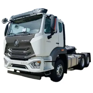 China Sinotruck HOWO N 6x4 cabeça do caminhão trator 400hp 10 rodas pesados caminhão basculante para venda